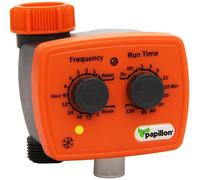 PROGRAMMATORE ANALOGICO TIMER IRRIGAZIONE ACQUA GIARDINO TUBO CENTRALE BATTERIA