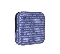 Programmatore Codice binario per computer Viola, Borsa porta assorbenti, borse per il ciclo, borse per tamponi per donne e ragazze adolescenti