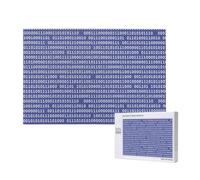 Programmatore Codice binario per computer Viola,Puzzle in legno da 1000 pezzi per famiglie, puzzle per adulti e adolescenti