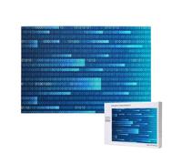Programmatore Codice Blu,Puzzle in legno da 1000 pezzi per famiglie, puzzle per adulti e adolescenti