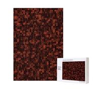 Programmatore Codice Rosso,Puzzle in legno da 300 pezzi per adulti e adolescenti