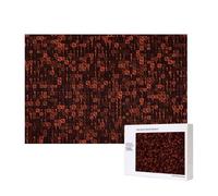 Programmatore Codice Rosso,Puzzle in legno da 300 pezzi per famiglie, per adulti e adolescenti, decorazioni per la casa