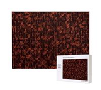 Programmatore Codice Rosso,Puzzle in legno da 500 pezzi, gioco di famiglia, puzzle per adulti e adolescenti, decorazioni per la casa