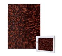 Programmatore Codice Rosso,Puzzle in legno da 500 pezzi per adulti e adolescenti