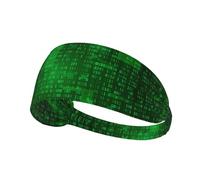 Programmatore di codifica dei dati binari,Fascia elastica per capelli multiuso unisex, fascia antisudore sportiva