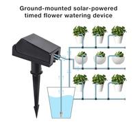Programmatore di irrigazione. Kit di irrigazione Automatica Solare con Pompa 'Acqua e Timer, di irrigazione a Goccia Ricaricabile Timer per irrigazione