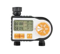 Programmatore di irrigazione PNI WT12, Display LCD, connessione 3/4, 2 uscite, irrigazione Automatica e Manuale, impostazione dell'ora, Durata e Giorni di irrigazione