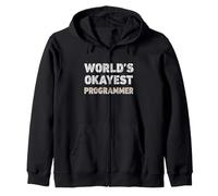 Programmatore Divertente del Programmatore più Buono del Mondo Felpa con Cappuccio