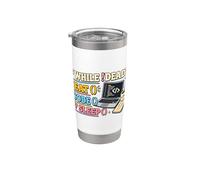 Programmatore Eat Code Sleep Coding Humor Bicchiere termico in acciaio inox doppia parete