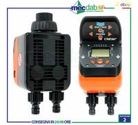 Programmatore Irrigazione Da Giardino a 2 Vie Claber Duplo Evolution 8410