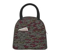 Programmatore Programmazione Codice Stampa Alla Moda Pratica Borsa per il Pranzo Isolata Leggera Tote Scu