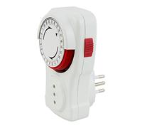 Programmatore Timer giornaliero, Spina e Presa 10 A