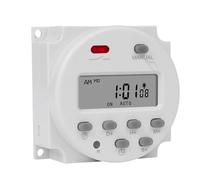 Programmatore timer LCD digitale con intervallo di 1 secondo 5 V 7 giorni settimanali programmatore relè temporale programmabile CN101S 1 pz(5V with 4 wires)