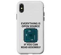 Programmatore Tutto Open Source Se Puoi Leggere Assembly Custodia per iPhone X/XS