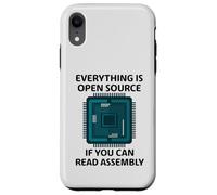 Programmatore Tutto Open Source Se Puoi Leggere Assembly Custodia per iPhone XR