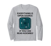 Programmatore Tutto Open Source Se Puoi Leggere Assembly Maglia a Manica