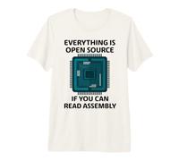 Programmatore Tutto Open Source Se Puoi Leggere Assembly Maglietta Premium