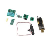 Programmatore USB CH341A Ad Alta velocità con Clip di Prova SOP8 e Adattatore 1,8 V per 24 25 Serie | Modulo Convertitore SOP8 a DIP8 Efficiente | Ideale per la Scheda Madre Desktop e la