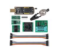 Programmatore USB EEPROM BIOS CH341A con Clip di Test SOIC8 SOP8 e Adattatori.