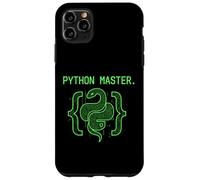 Programmatori di codifica Python Master Informatica Custodia per iPhone 11 Pro Max