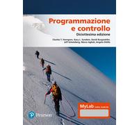 Programmazione e controllo. Ediz. MyLab - 2024 - Pearson