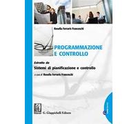 Programmazione e controllo. Estratto da sistemi di pianificazione e controllo