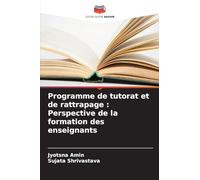 Programme de tutorat et de rattrapage : Perspective de la formation des enseignants