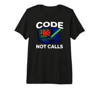 Programmer Code Not Calls Introvert Developer Maglietta Premium