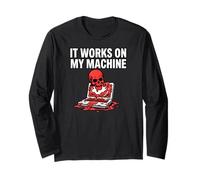 Programmer Coder It Works On My Machine Maglia a Manica