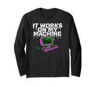 Programmer Coder It Works On My Machine Maglia a Manica