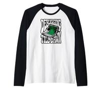 Programmer Debugging Till Dawn Late Night Coding Design Maglia con Maniche Raglan