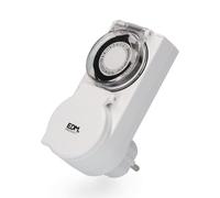 Programmer Edm 24 Hours With Lid Ip44 3500 W 230 V 16 A NUOVO