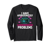 Programmer Floating Point Math 0.999 Problems Maglia a Manica