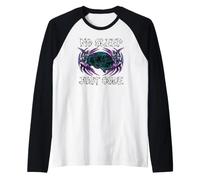 Programmer Hacker No Sleep Just Code Cyberpunk Brain Maglia con Maniche Raglan