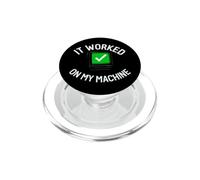 Programmer It Worked On My Machine Coding Joke PopSockets PopGrip per MagSafe