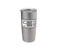 Programmer Leave Me Alone I Code Circuit Skull Bicchiere termico in acciaio inox doppia parete