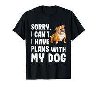 Programmi Con Il Mio Cane Bulldog Inglese Maglietta