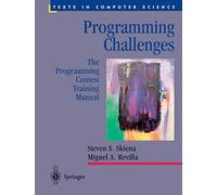 Programming Challenges: The Programming Contest Training Manual