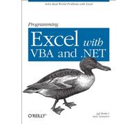 Webb Jeff-Programming Excel W/Vba & Net BOOK NUOVO