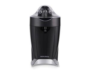 Progress EK5882 Spremiagrumi da cono a tazza - Include coni di spremitura intercambiabili piccoli e grandi, che servono direttamente al bicchiere, rotazione multidirezionale, beccuccio antigoccia, 60W