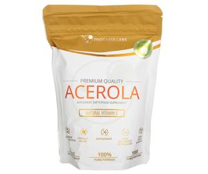 Progress Labs Acerola vitamina C naturale in polvere, 500 g