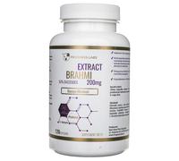 Progress Labs Brahmi Bacopa Monnieri 200 mg Estratto 20:1, 120 capsule