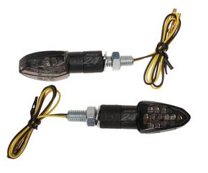 PROGRESS LINE Winker Luce LED \ Lizzard Scuro \" Nero Tinto "