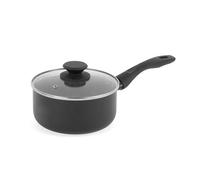 Progress Marble Ceramic Casseruola Antiaderente - Alluminio Ø 18 cm Pentola Con Coperchio, Rivestimento In Ceramica Marmorizzata, Manico Ergonomico, adatto per tutti i fornelli da cucina