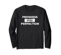 Progress Over Perfection Be Relentless About Growing Mindset Maglia a Manica