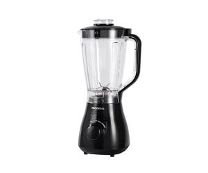 Progress Plastic 1.5L Jug Blender - UK PLUGGED 2 Speeds & Pulse Function, 4-Wing Stainless Steel Blade, Large Detachable Jug,