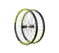 Progress Gp30 29´´ Boost 6b Disc Tubeless Mtb Wheel Set Argento 15 x 110/12 x 148 mm / Shimano Micro Spline Black / Yellow