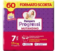 Progressi Mutandino XXL Taglia 7 (17 kg) Formato Scorta Barriera Stop&Protect