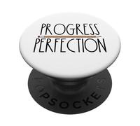 Progressi sulla perfezione Insegnante di ritorno a scuola PopSockets PopGrip Adesivo