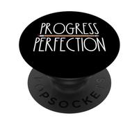 Progressi sulla perfezione Insegnante di ritorno a scuola PopSockets PopGrip Adesivo